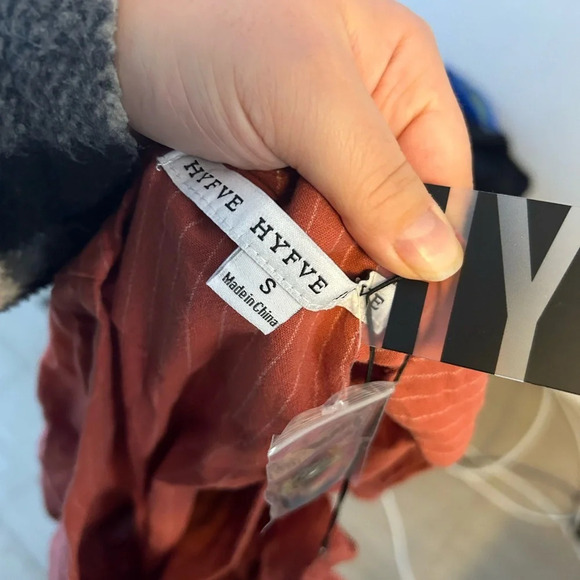 NWT HYFVE BUTTON FRONT JUMPSUIT - Picture 3 of 5